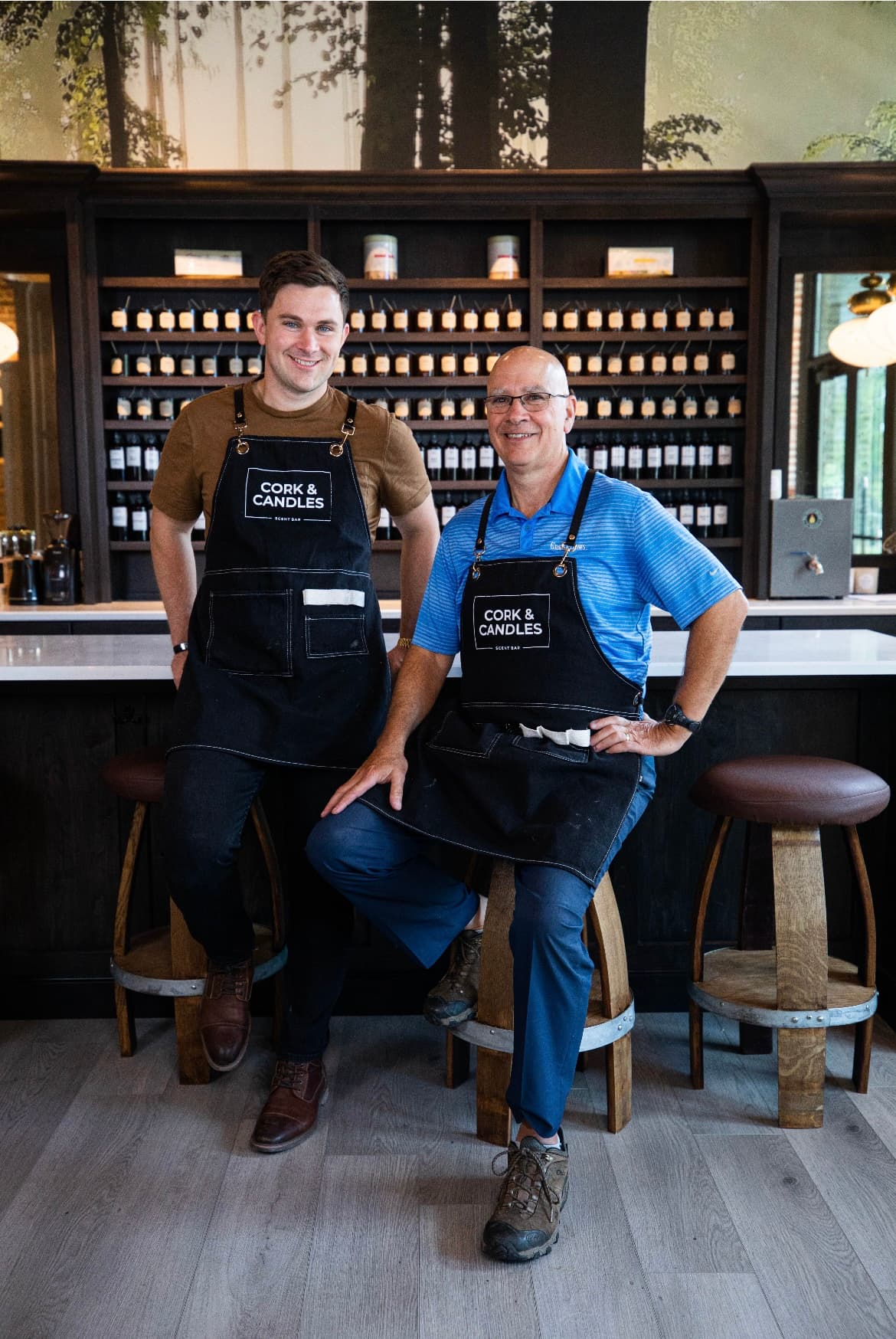 The Father-Son Founder Story Behind Cork & Candles (And Why It Matters)
